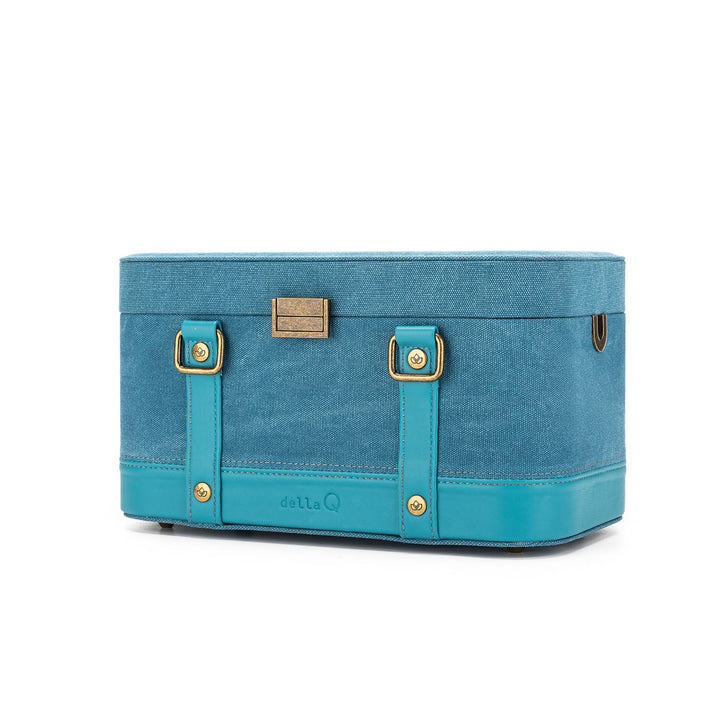della Q Maker's Train Case - Teal - Extra Image