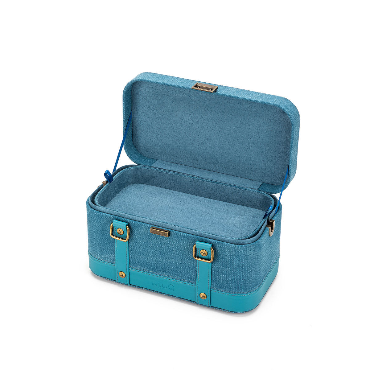della Q Maker's Train Case - Teal - Extra Image
