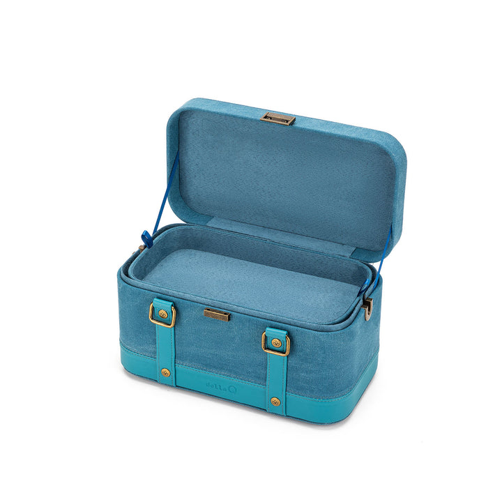 della Q Maker's Train Case - Teal - Extra Image