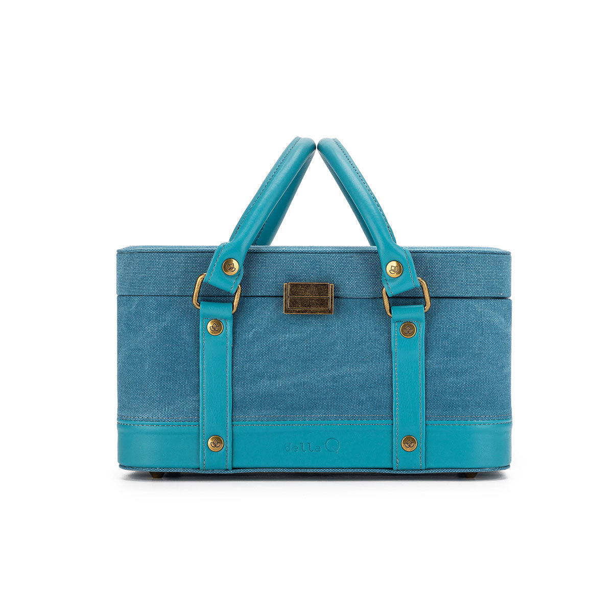 della Q Maker's Train Case - Teal - Extra Image