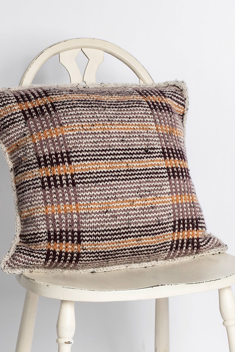 Blue Sky Fibers - Woolstok Tweed Patterns - Brentwood Pillow - PDF Download - Extra Image
