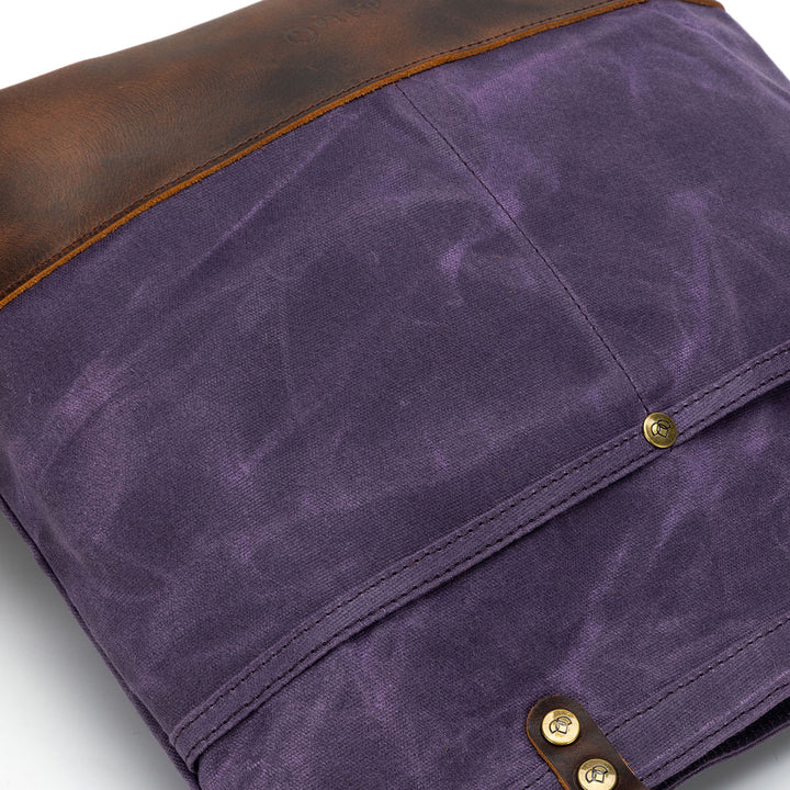 della Q Maker's Canvas Tote - Purple - Extra Image