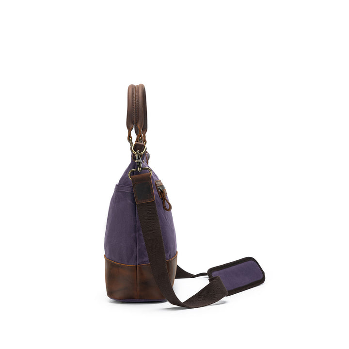 della Q Maker's Canvas Tote - Purple - Extra Image