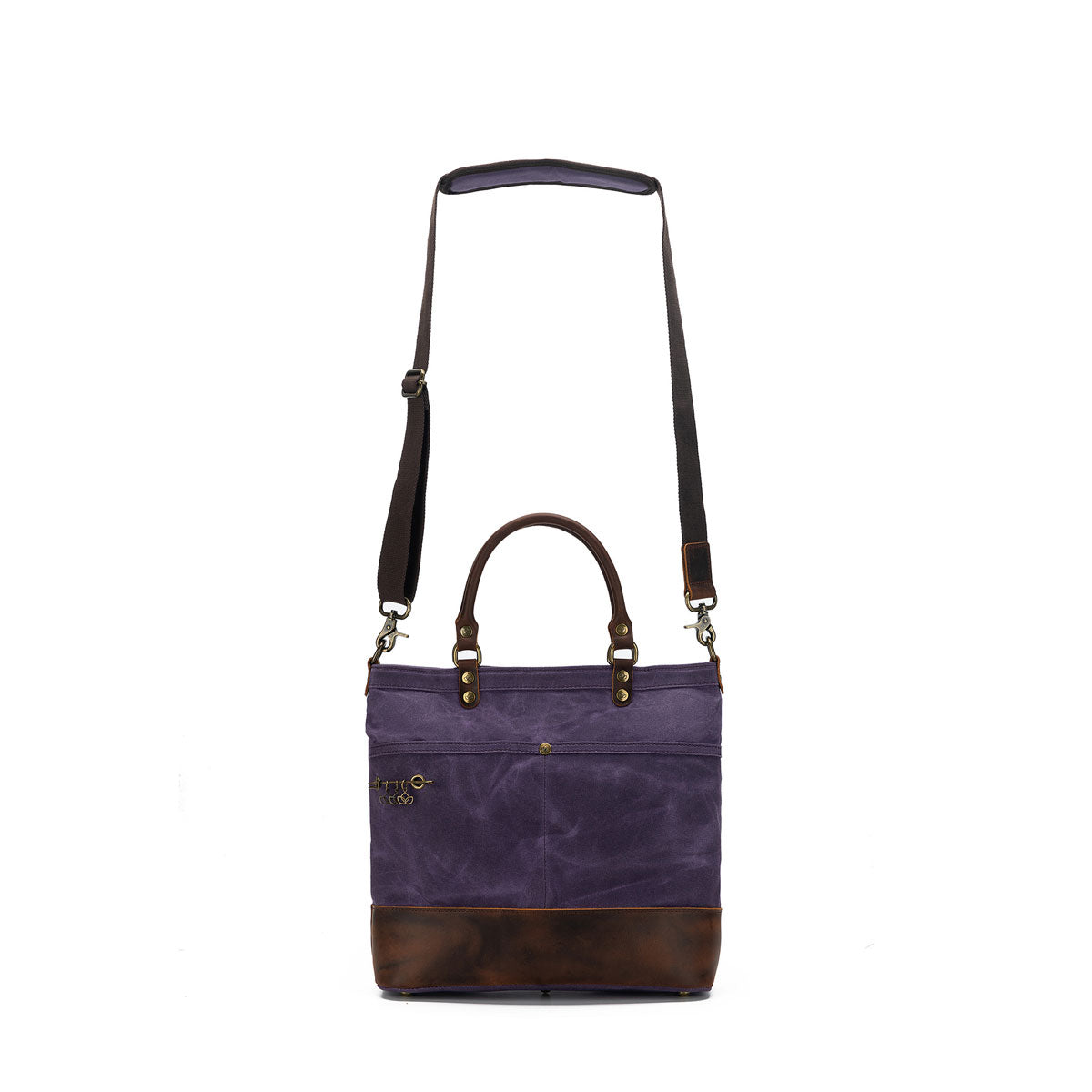 della Q Maker's Canvas Tote - Purple - Extra Image