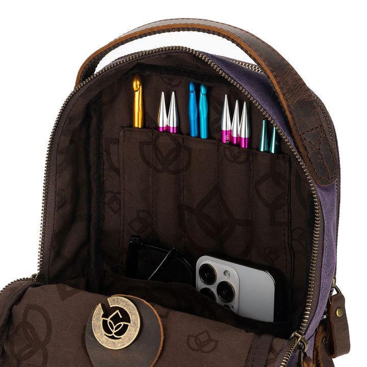 della Q Maker's Mini Messenger - Purple - Extra Image