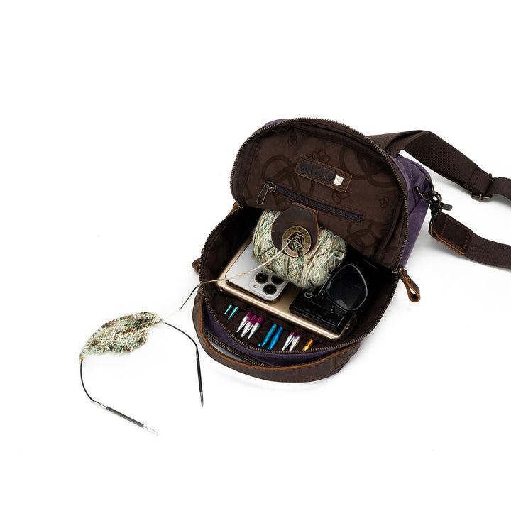 della Q Maker's Mini Messenger - Purple - Extra Image