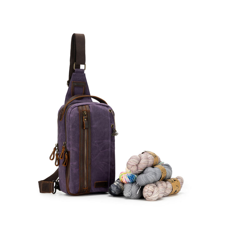 della Q Maker's Mini Messenger - Purple - Extra Image
