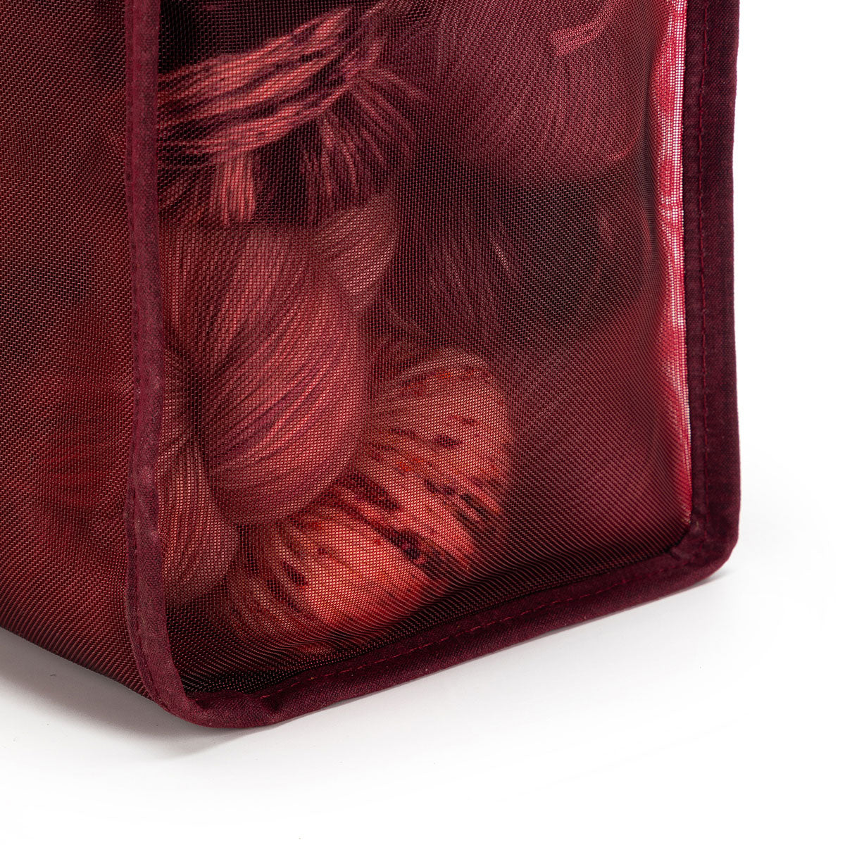 della Q Maker's Mesh Tote - Red - Extra Image