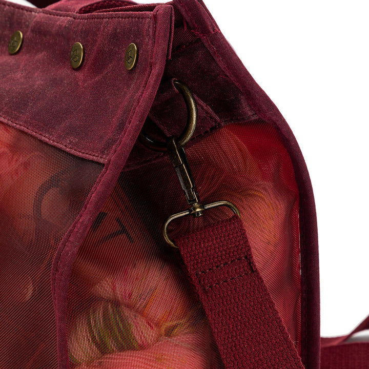 della Q Maker's Mesh Tote - Red - Extra Image