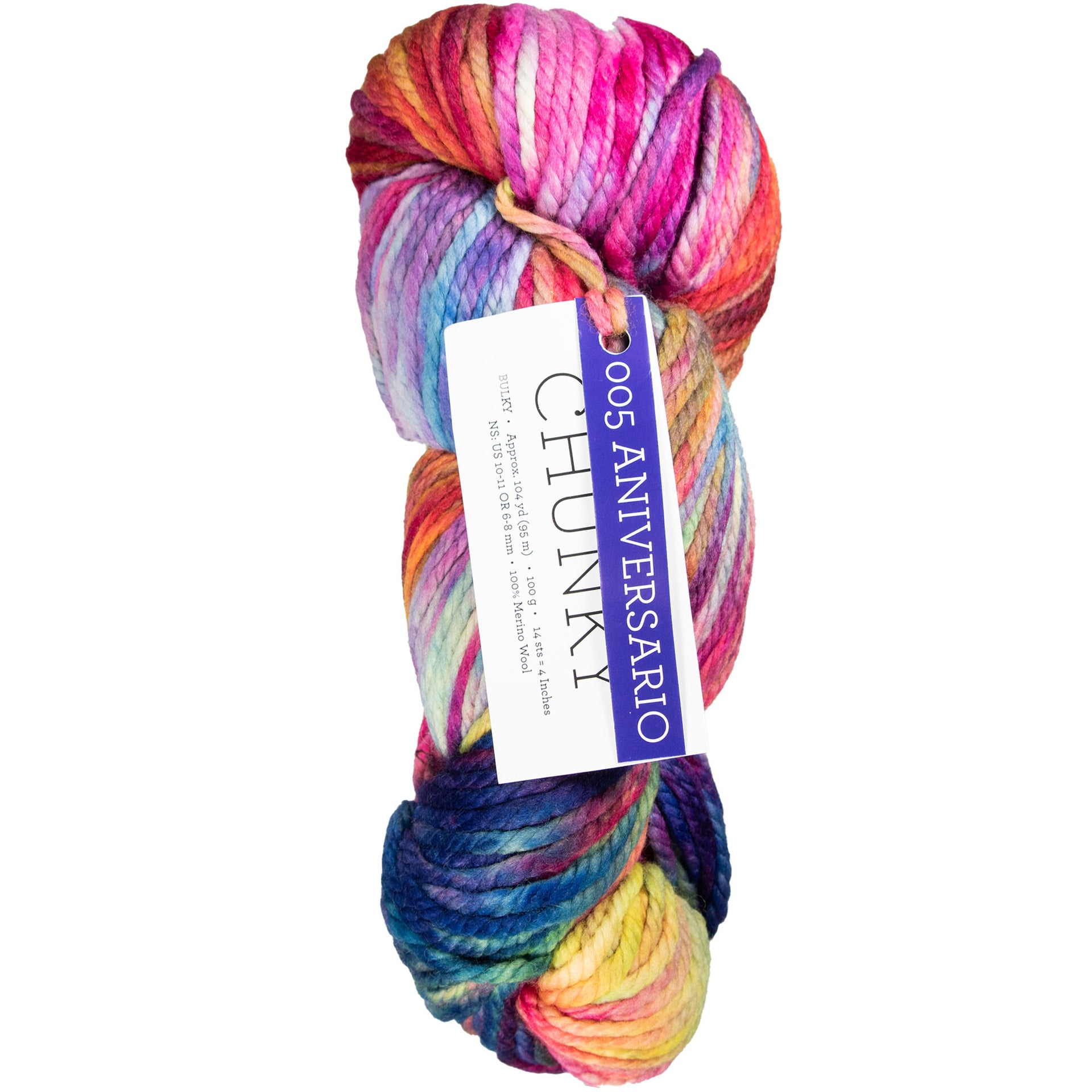 Malabrigo Chunky Yarn - 005 Aniversario - Zoom Image
