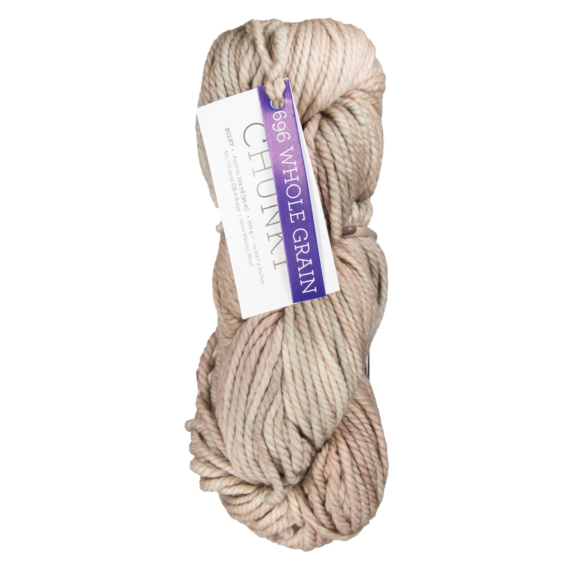 Malabrigo Chunky Yarn - 696 Whole Grain - Zoom Image
