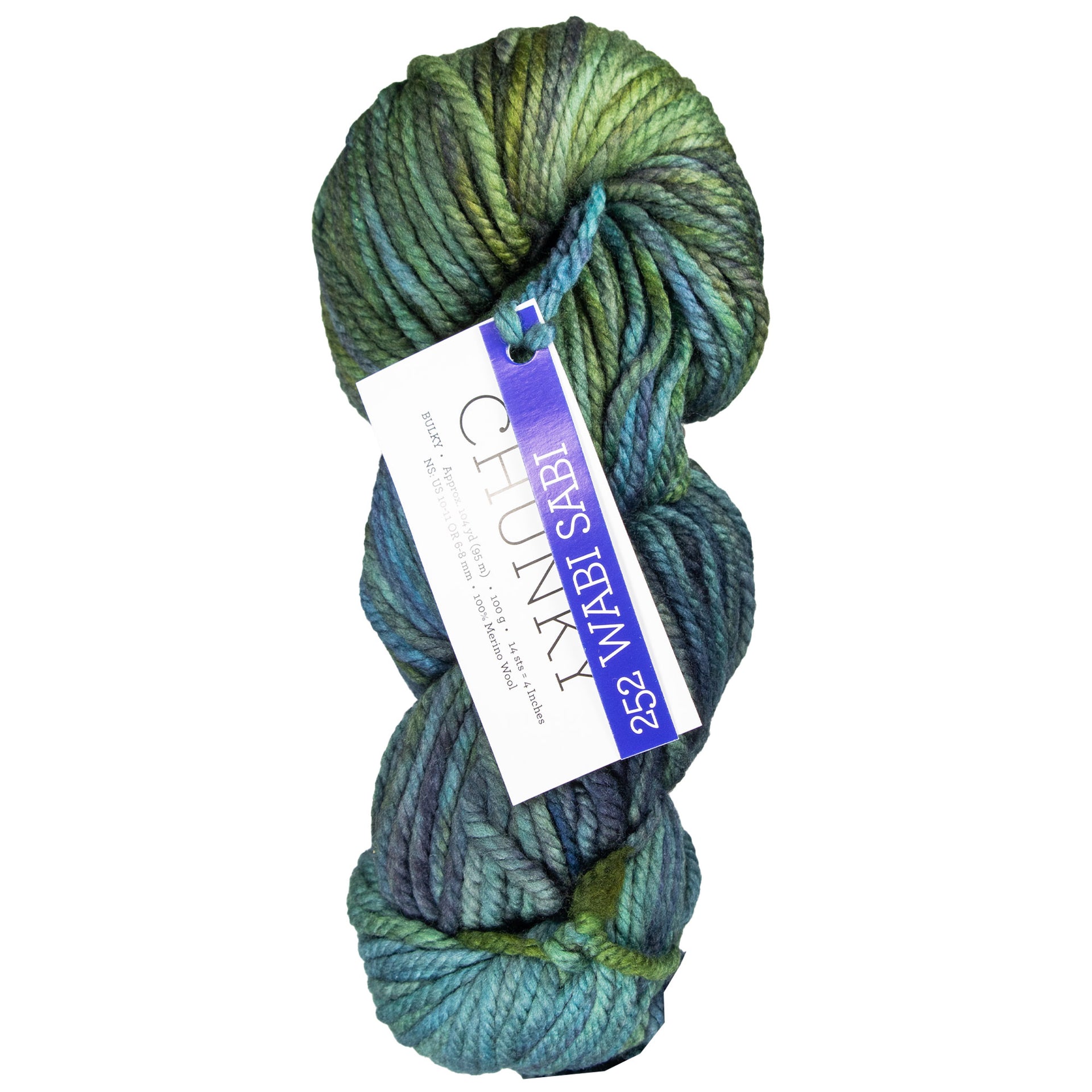 Malabrigo Chunky Yarn - 252 Wabi-Sabi - Zoom Image
