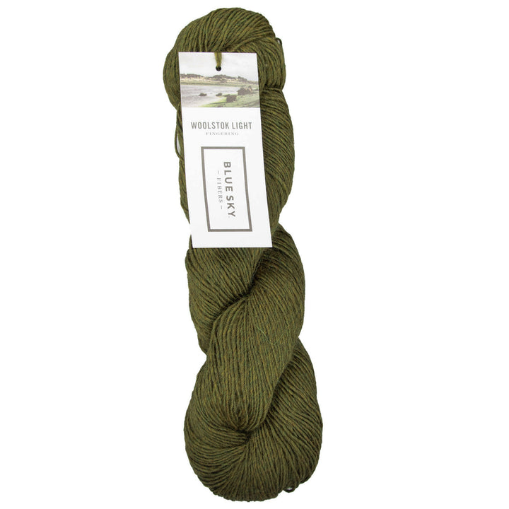 Blue Sky Fibers Woolstok Light Yarn - 2326 Mossy Green - Zoom Image