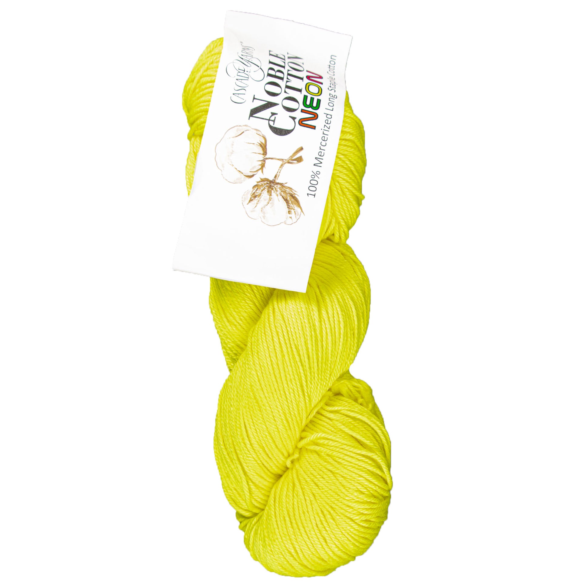Cascade Yarns Noble Cotton Yarn - 401 Yellow - Zoom Image
