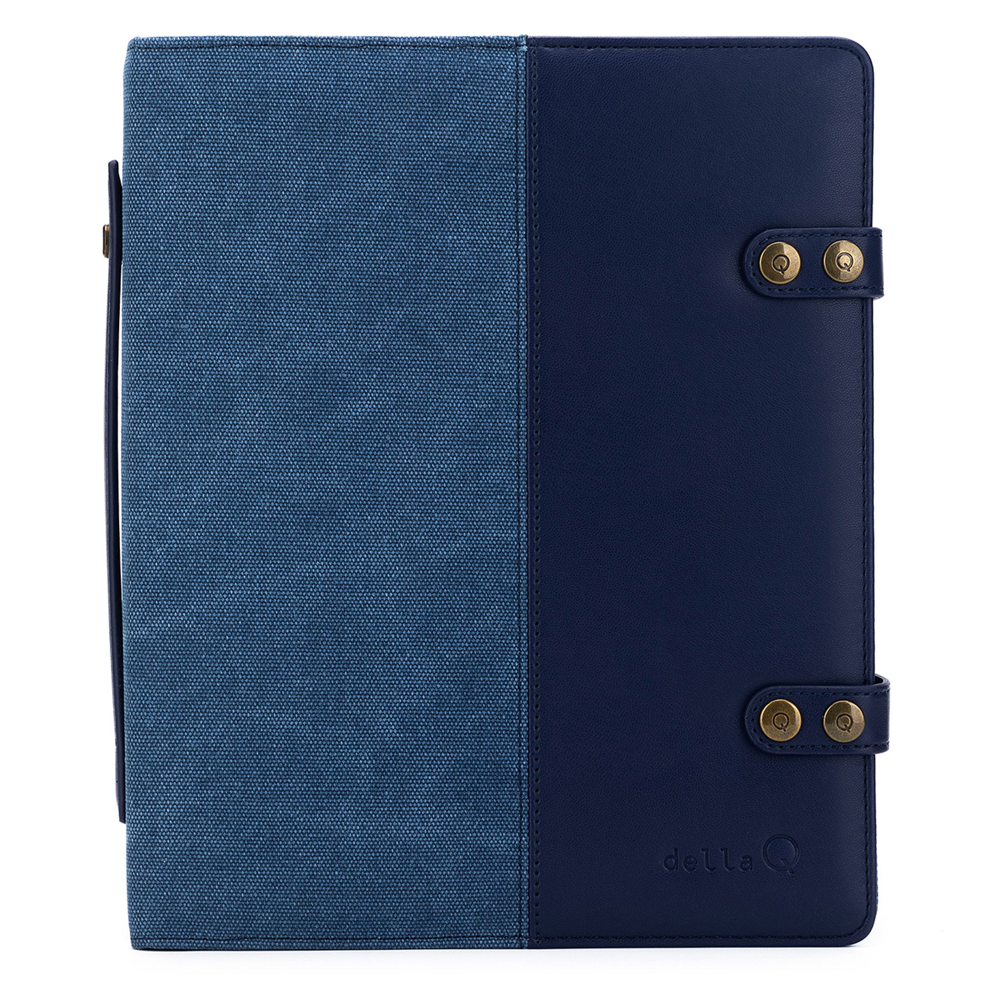 della Q Hook & Needle Notebook - Indigo - Zoom Image