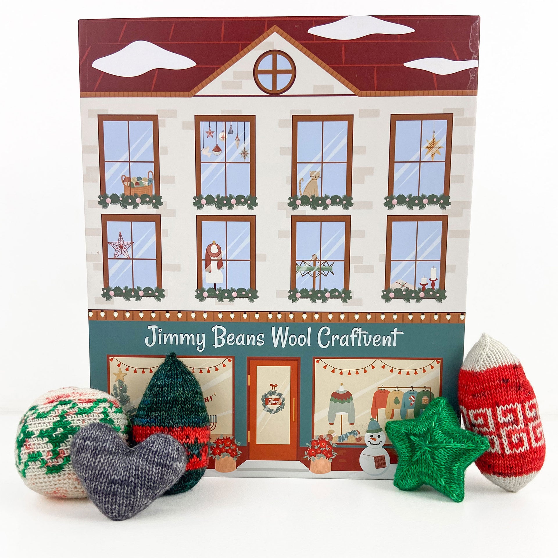 Jimmy Beans Wool Craftvent Calendar Kits - Festive Delights - Zoom Image