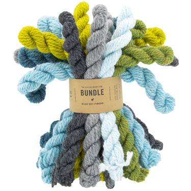 Blue Sky Fibers Woolstok Bundles Yarn - Emerald Bay Enchantment - Zoom Image