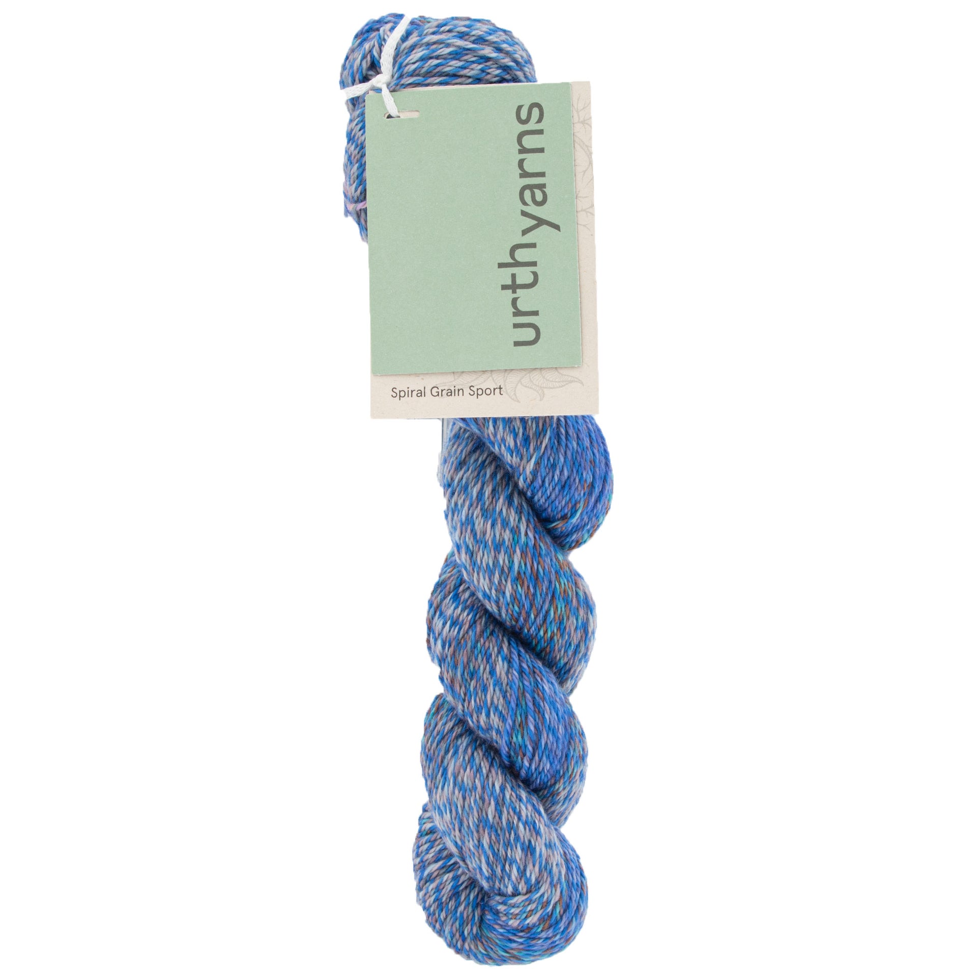 Urth Yarns Spiral Grain Yarn - Blue Spruce - Zoom Image
