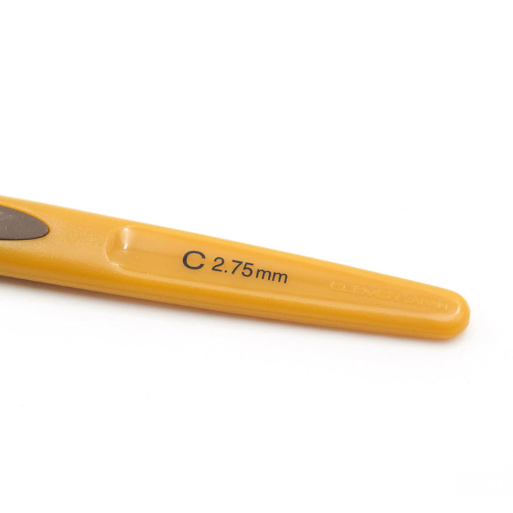 Clover Soft Touch Crochet Hooks - Aluminum Needles - Size C (2.75mm) - Extra Image