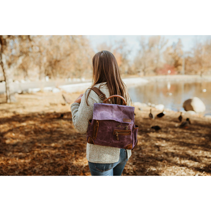 della Q Maker's Midi Backpack - Red - Extra Image