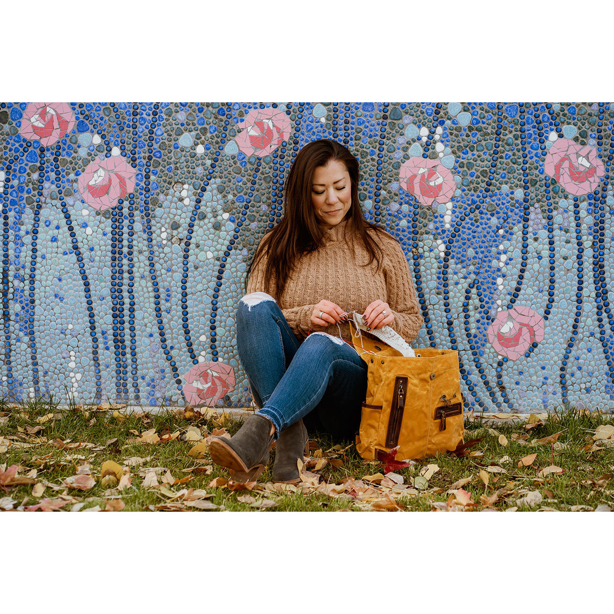 della Q Maker's Midi Backpack - Orange - Extra Image