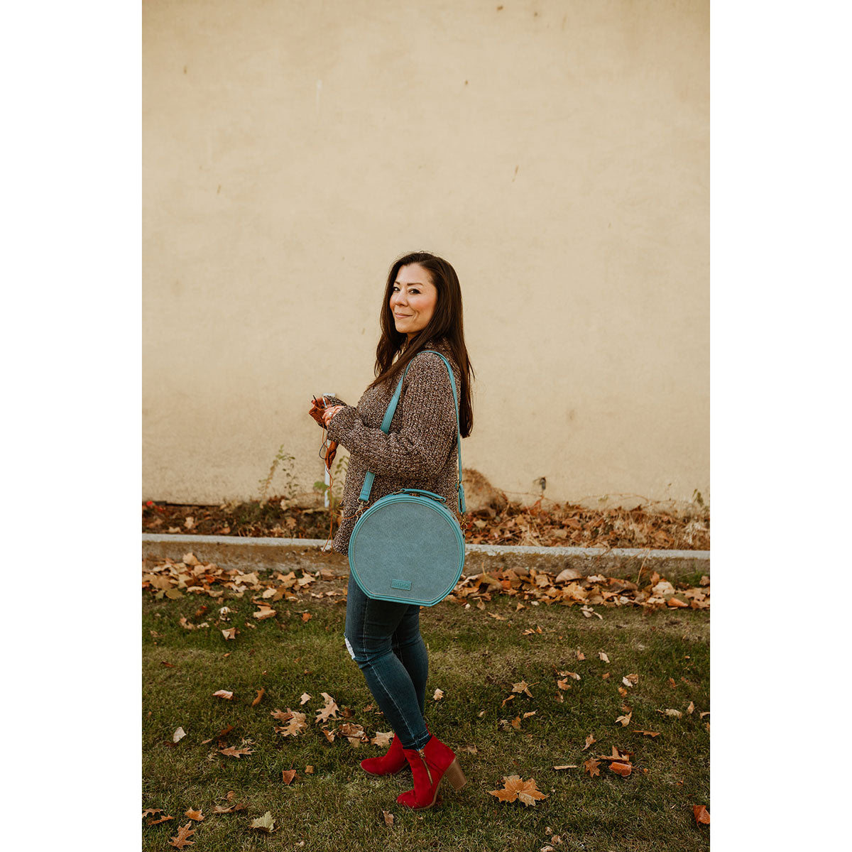 della Q Maker's Hat Box - Teal - Extra Image