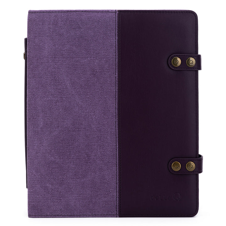 della Q Hook & Needle Notebook - Plum - Zoom Image