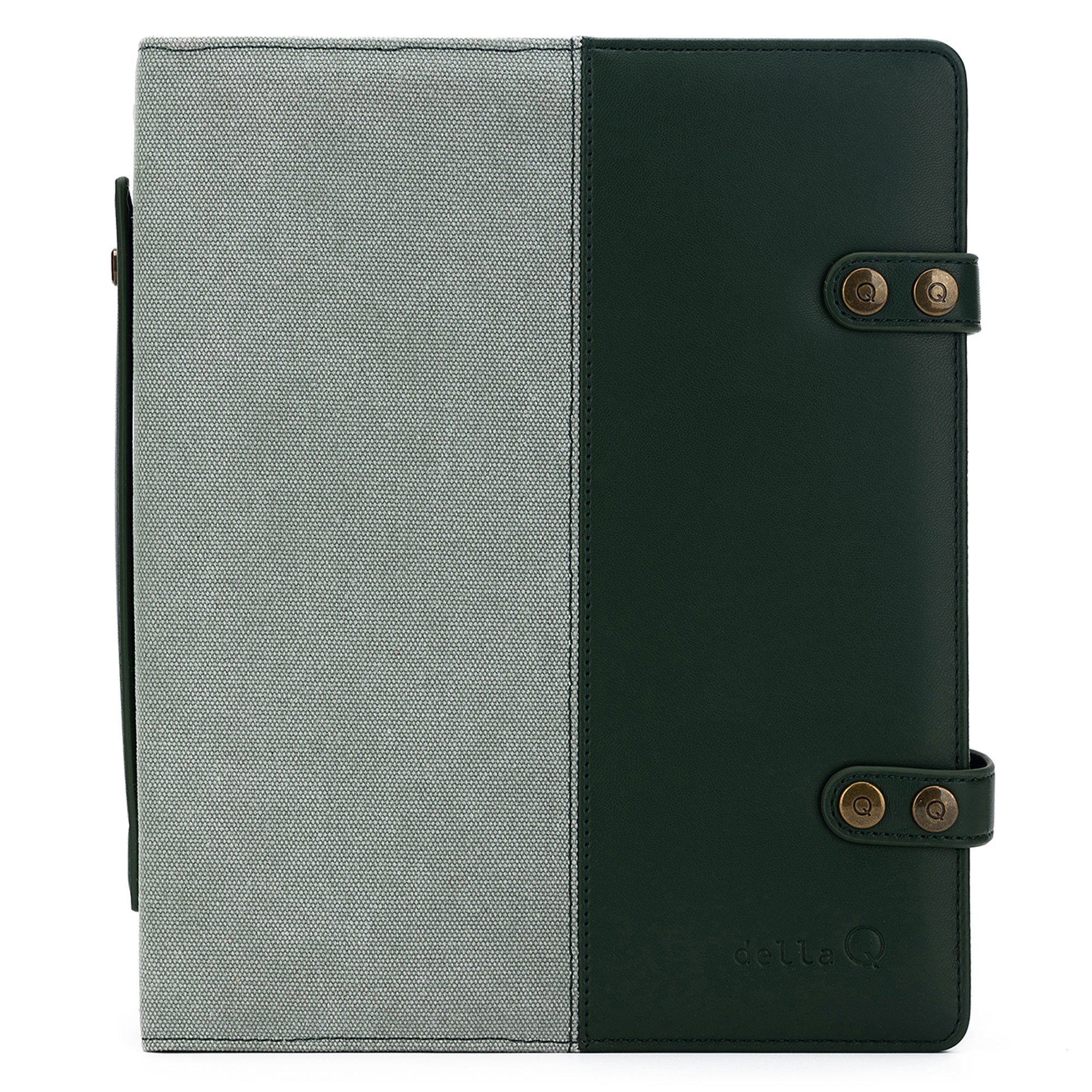 della Q Hook & Needle Notebook - Sage - Zoom Image