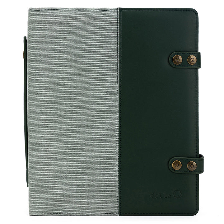 della Q Hook & Needle Notebook - Sage - Zoom Image