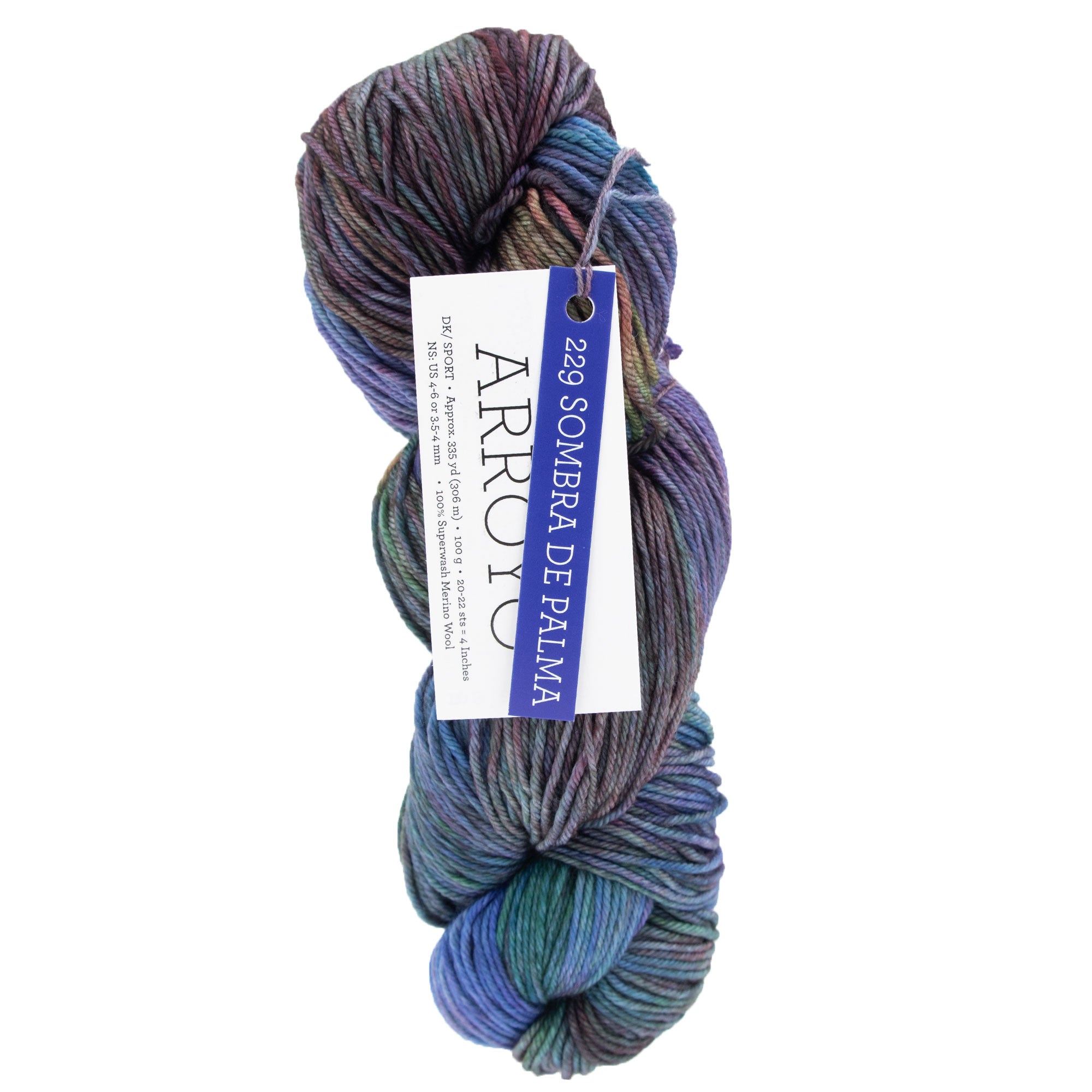 Malabrigo Arroyo Yarn - 229 Sombra de Palma - Zoom Image