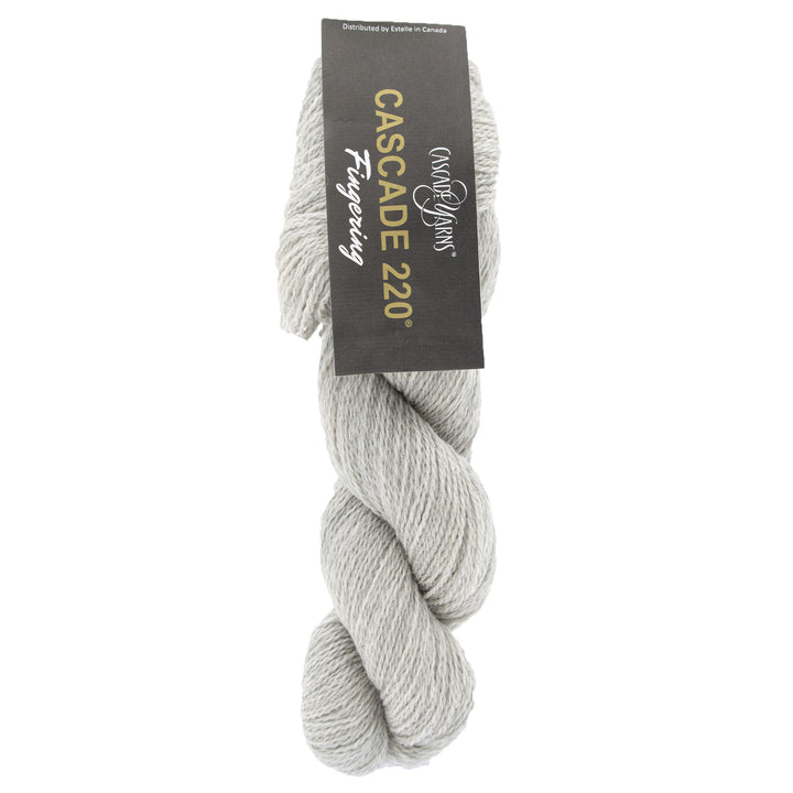 Cascade 220 Fingering Yarn - 8011 Aspen Heather - Zoom Image