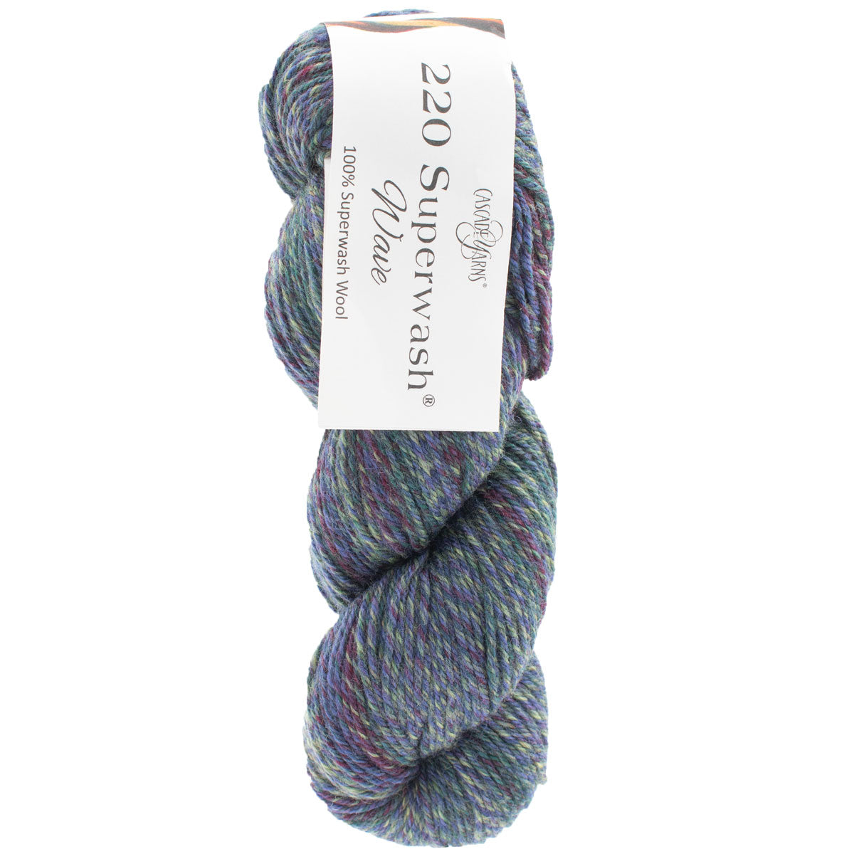 Cascade Yarns 220 Superwash Wave Yarn - 125 Twilight - Extra Image