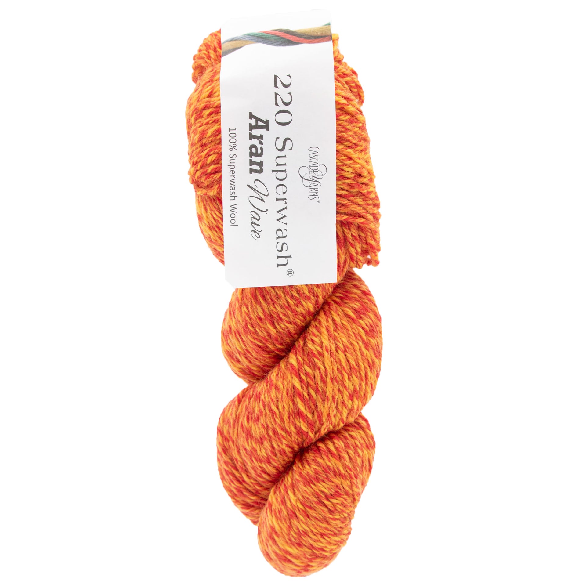 Cascade Yarns 220 Superwash Aran Wave Yarn - 108 Solar - Zoom Image
