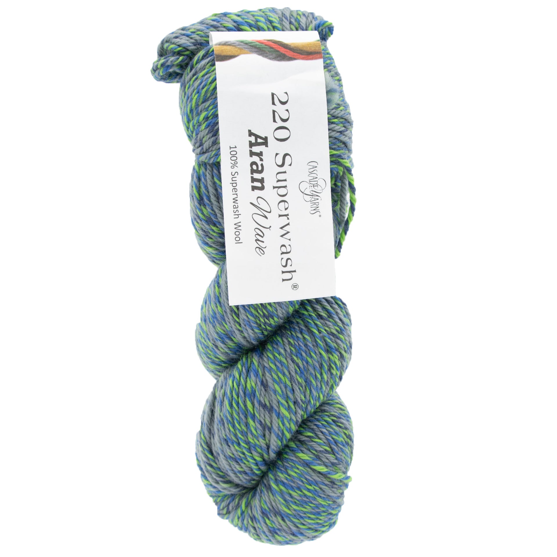 Cascade Yarns 220 Superwash Aran Wave Yarn - 112 Seattle - Zoom Image
