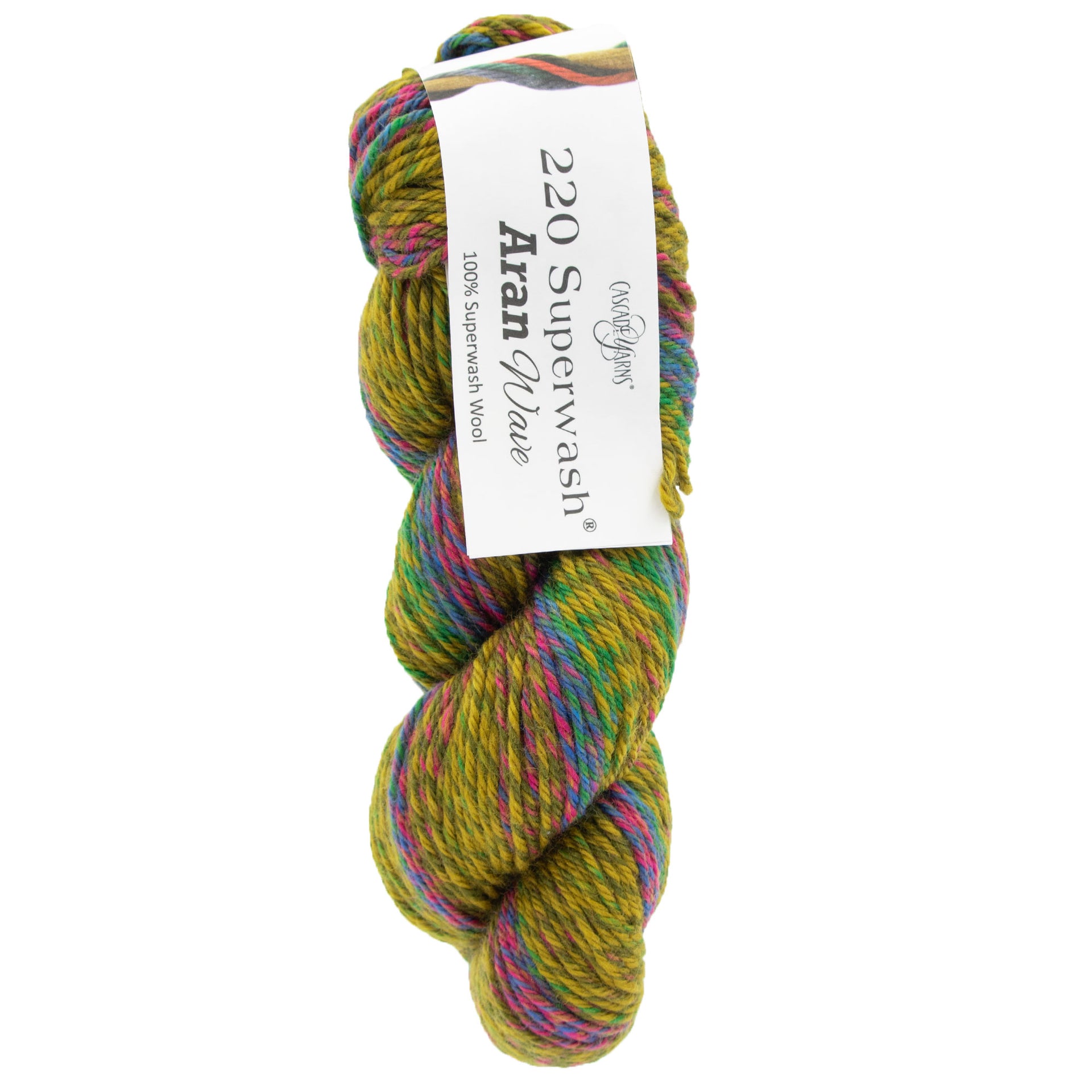 Cascade Yarns 220 Superwash Aran Wave Yarn - 119 Wildflower - Zoom Image

