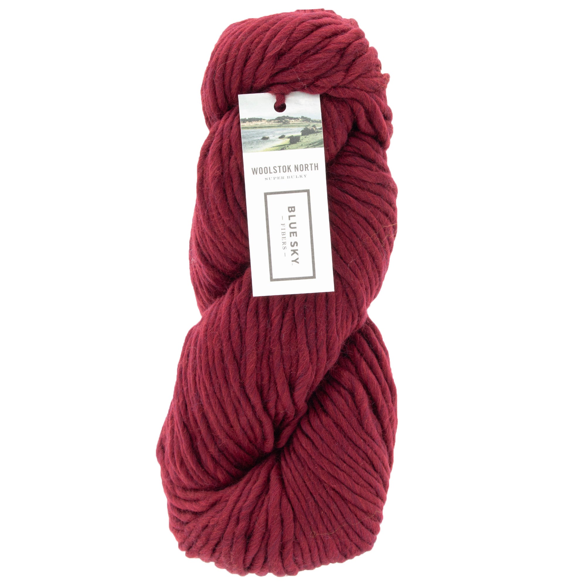 Blue Sky Fibers Woolstok North Yarn - 4310 Cranberry Compote - Zoom Image
