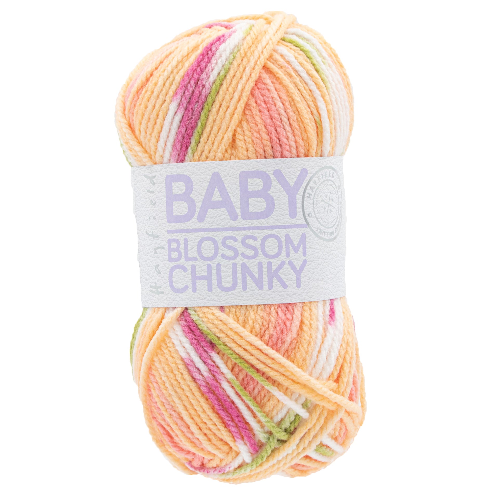 Hayfield Baby Blossom Chunky Yarn - 372 Orange Blossom - Zoom Image
