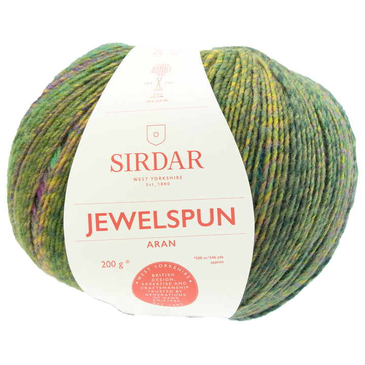 Sirdar Jewelspun Yarn - 852 Evening Jade - Extra Image