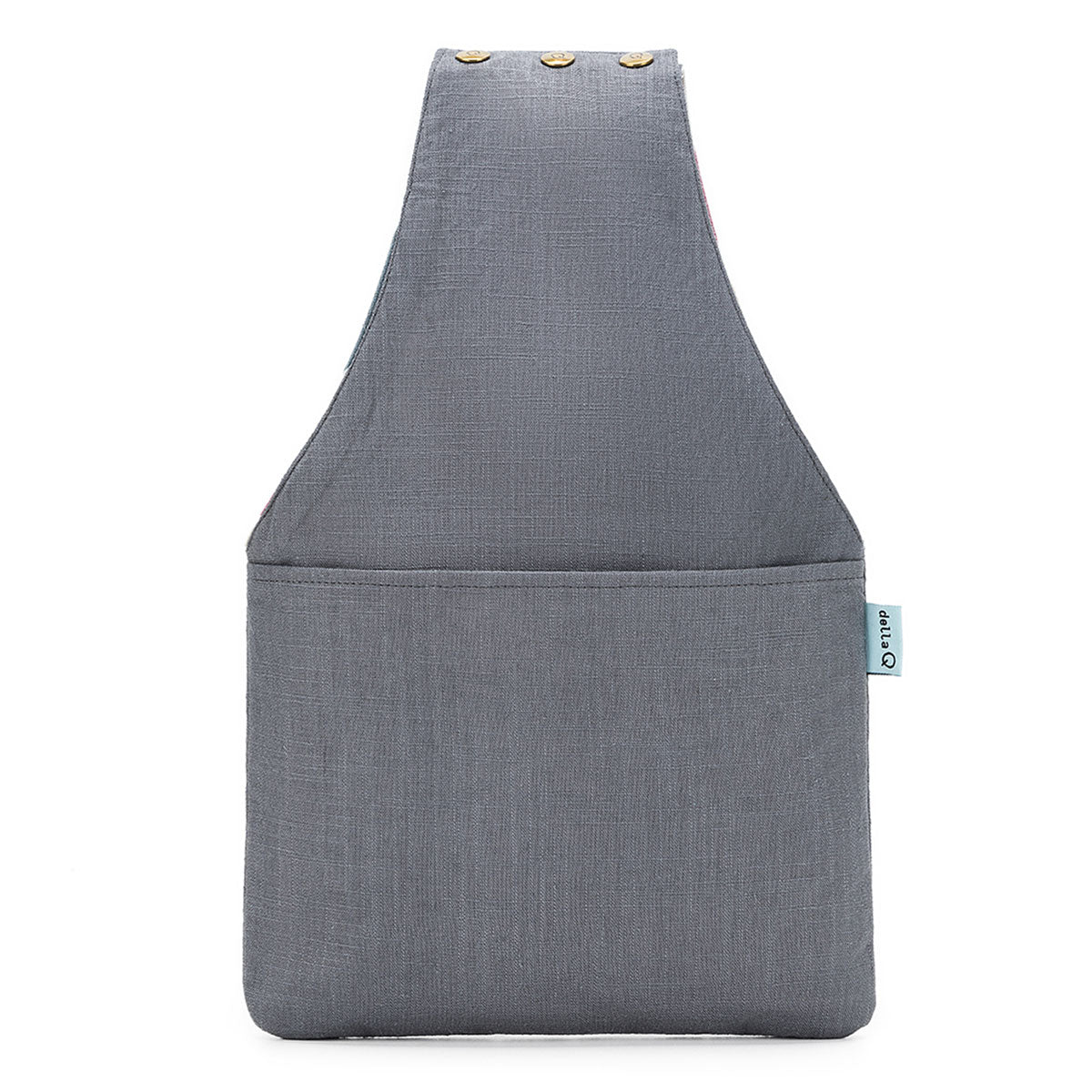 della Q Nora Wrist Bag - 1300-1 - *Linen - Slate - Extra Image
