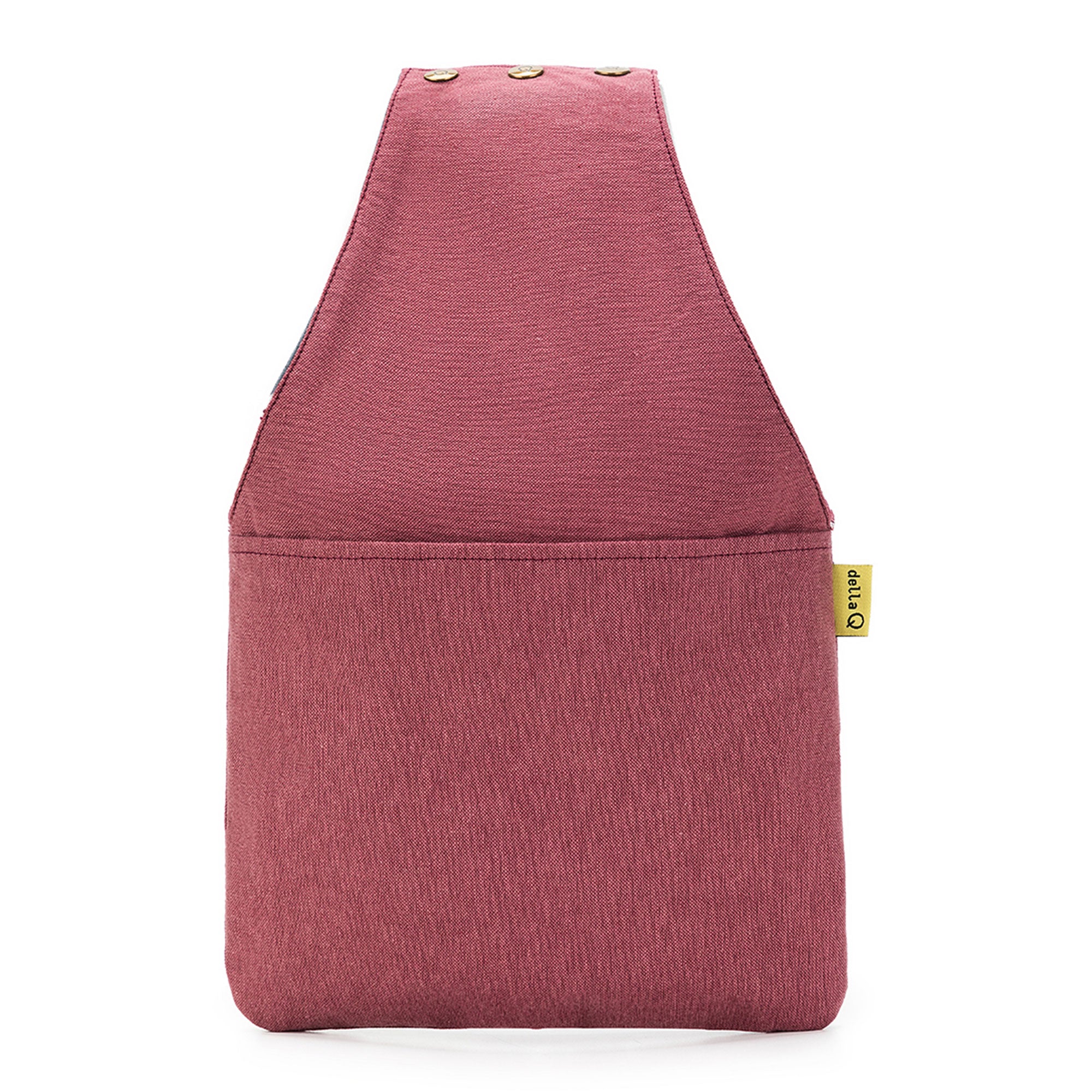 della Q Nora Wrist Bag - 1300-1 - *Linen - Wine - Zoom Image