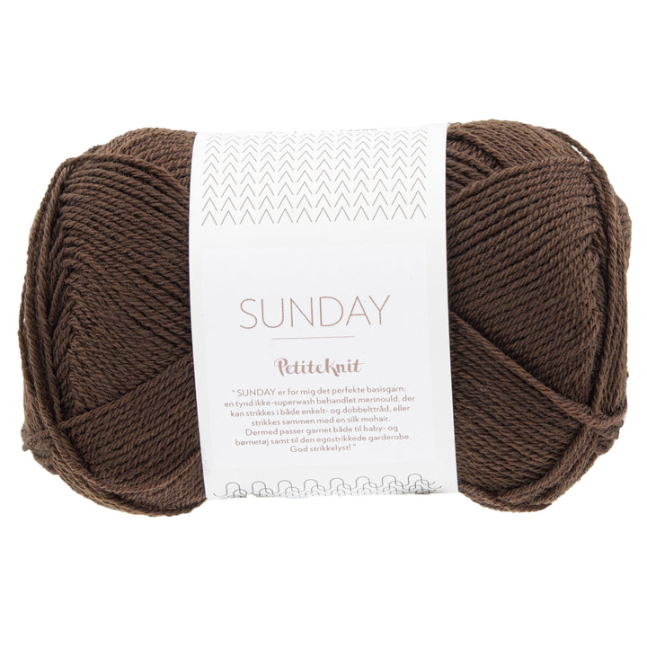 Sandnes Garn  Sunday Yarn - 3091 Cocoa Nibs (Petite Knits Color Palette) - Zoom Image