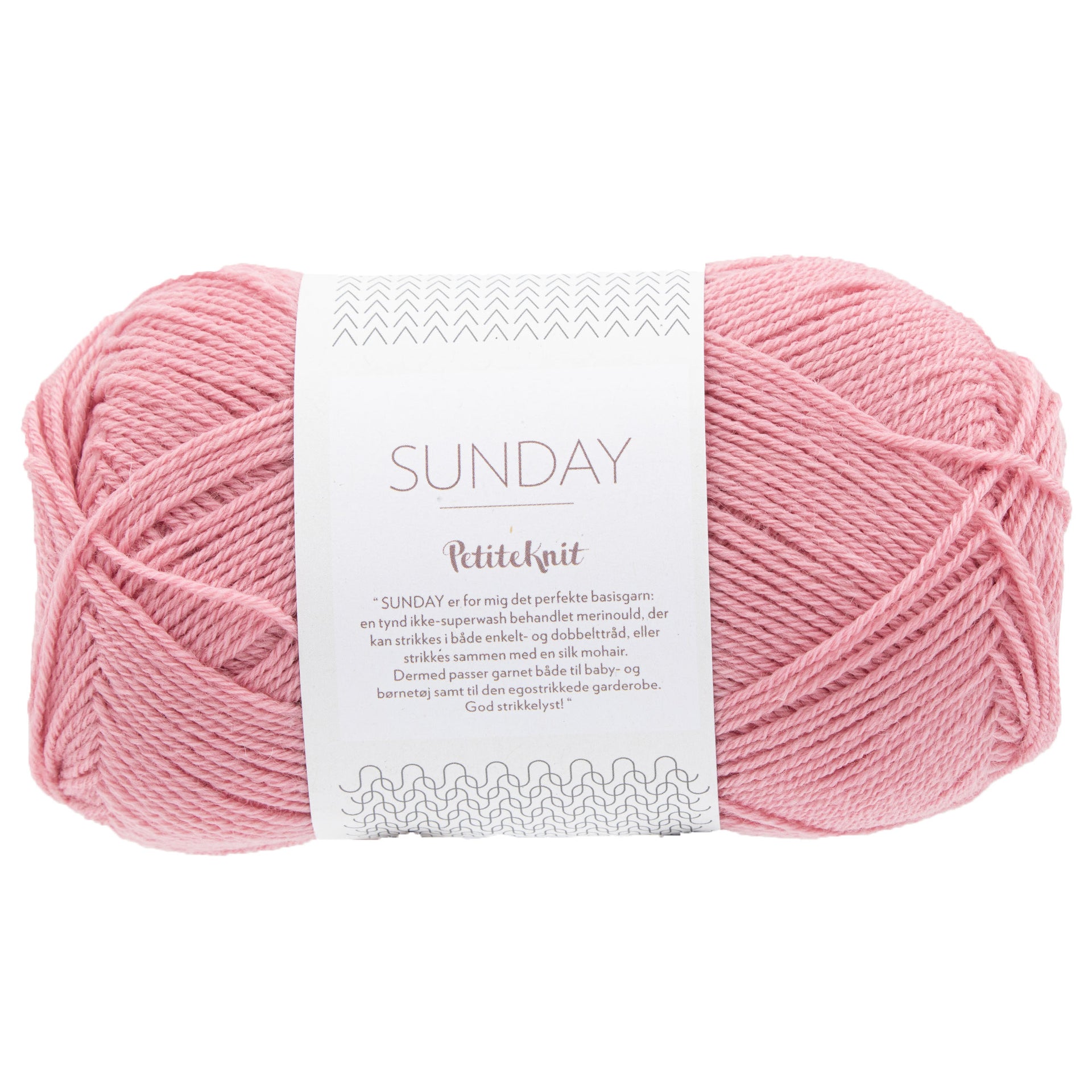 Sandnes Garn  Sunday Yarn - 4304 Plastic Pink (Petite Knits Color Palette) - Zoom Image
