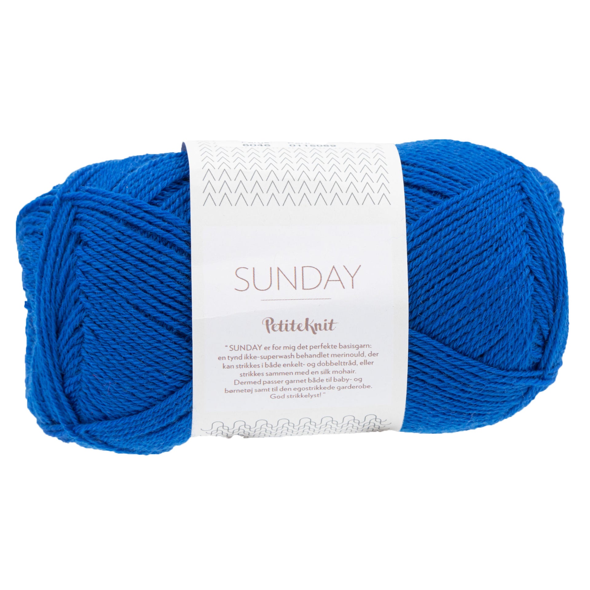 Sandnes Garn  Sunday Yarn - 6046 Electric Blue (Petite Knits Color Palette) - Zoom Image
