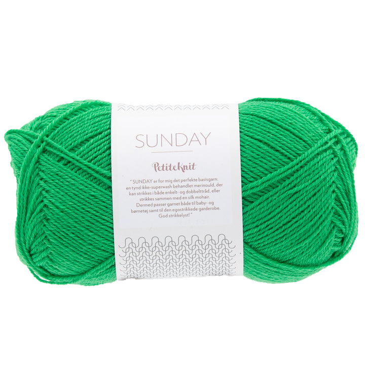 Sandnes Garn  Sunday Yarn - 8236 Statement Green (Petite Knits Color Palette) - Zoom Image