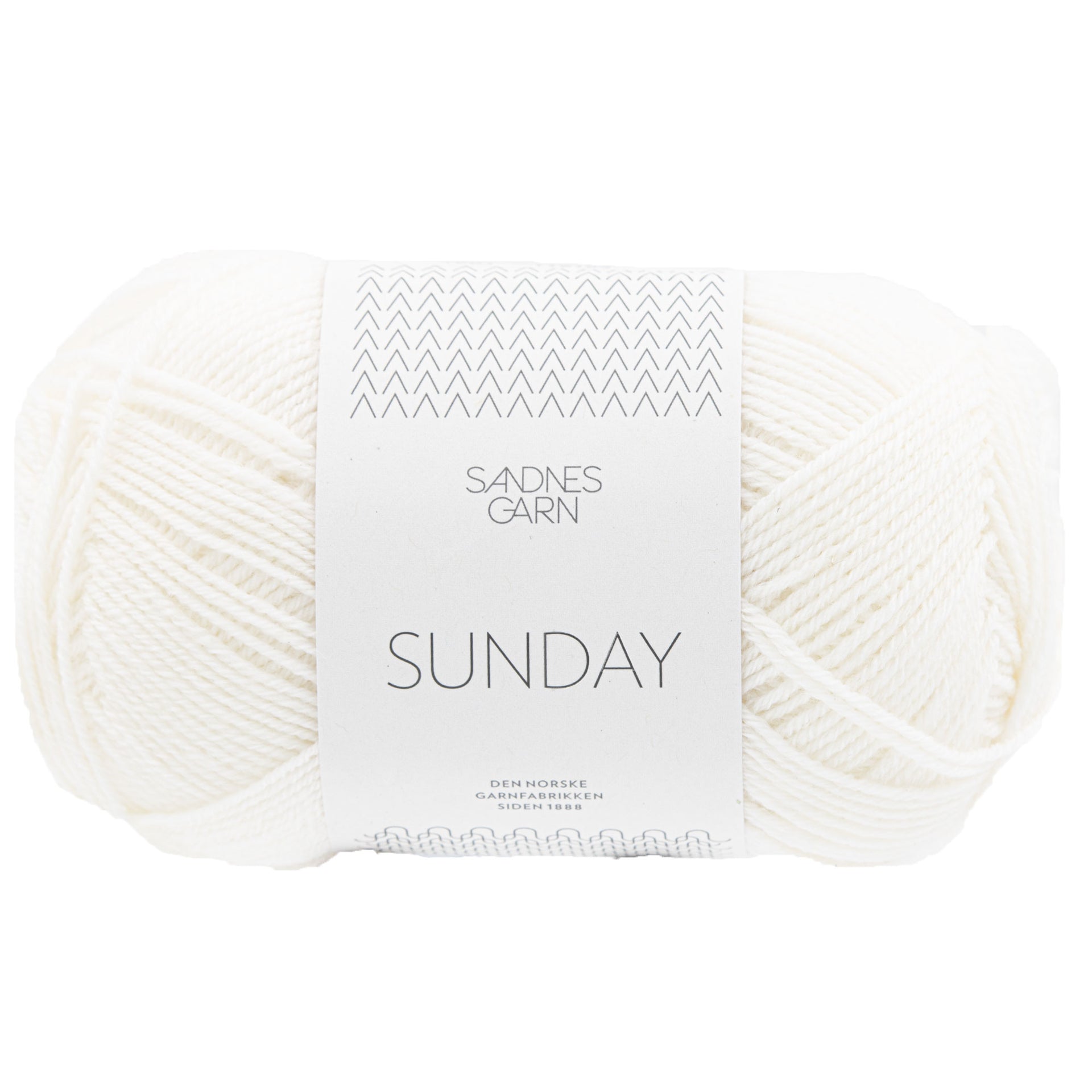 Sandnes Garn  Sunday Yarn - 1001 White - Zoom Image
