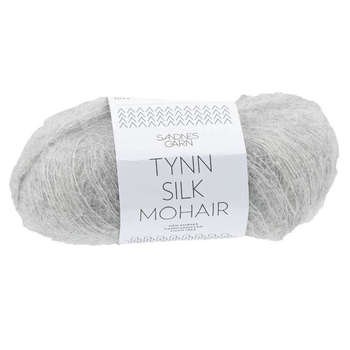 Sandnes Garn  Tynn Silk Mohair Yarn - 1022 Light Gray - Zoom Image