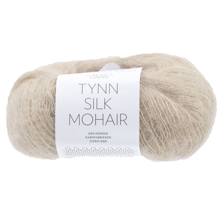 Sandnes Garn  Tynn Silk Mohair Yarn - 3021 Light Beige - Zoom Image