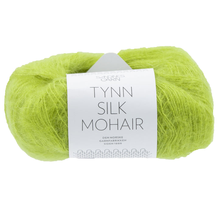 Sandnes Garn  Tynn Silk Mohair Yarn - 9825 Sunny Lime - Zoom Image