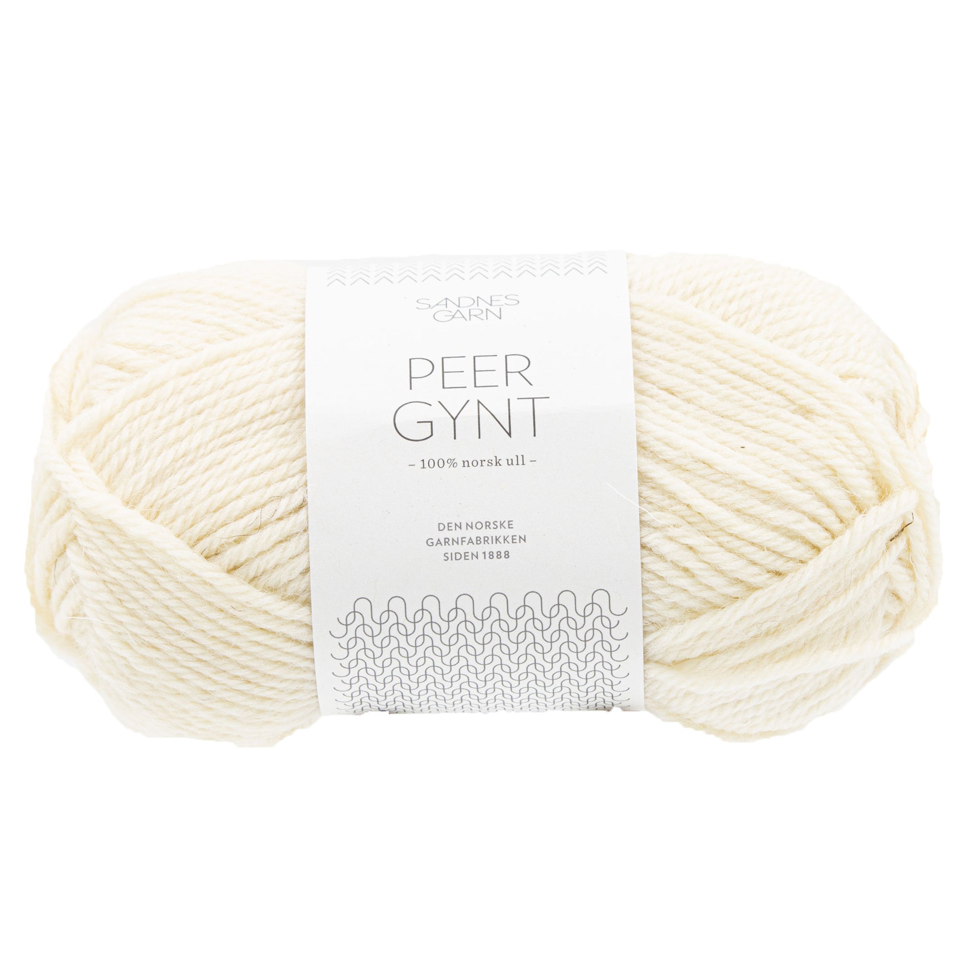 Sandnes Garn  Peer Gynt Yarn - 1012 Natural - Zoom Image
