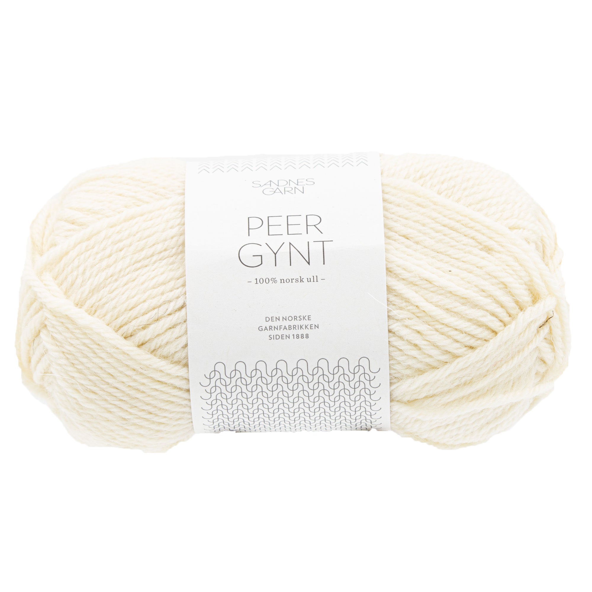 Sandnes Garn  Peer Gynt Yarn - 1012 Natural - Zoom Image